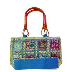 New Embroidered Tote Purse